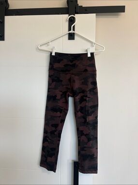 lululemon athletica High-Rise Camo Leggings - Brown & Black